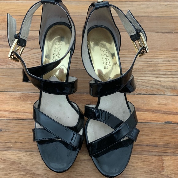 Black MK Heels - Picture 1 of 4